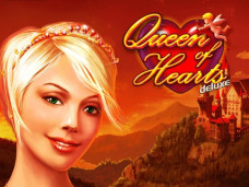 Queen of Hearts slot logo